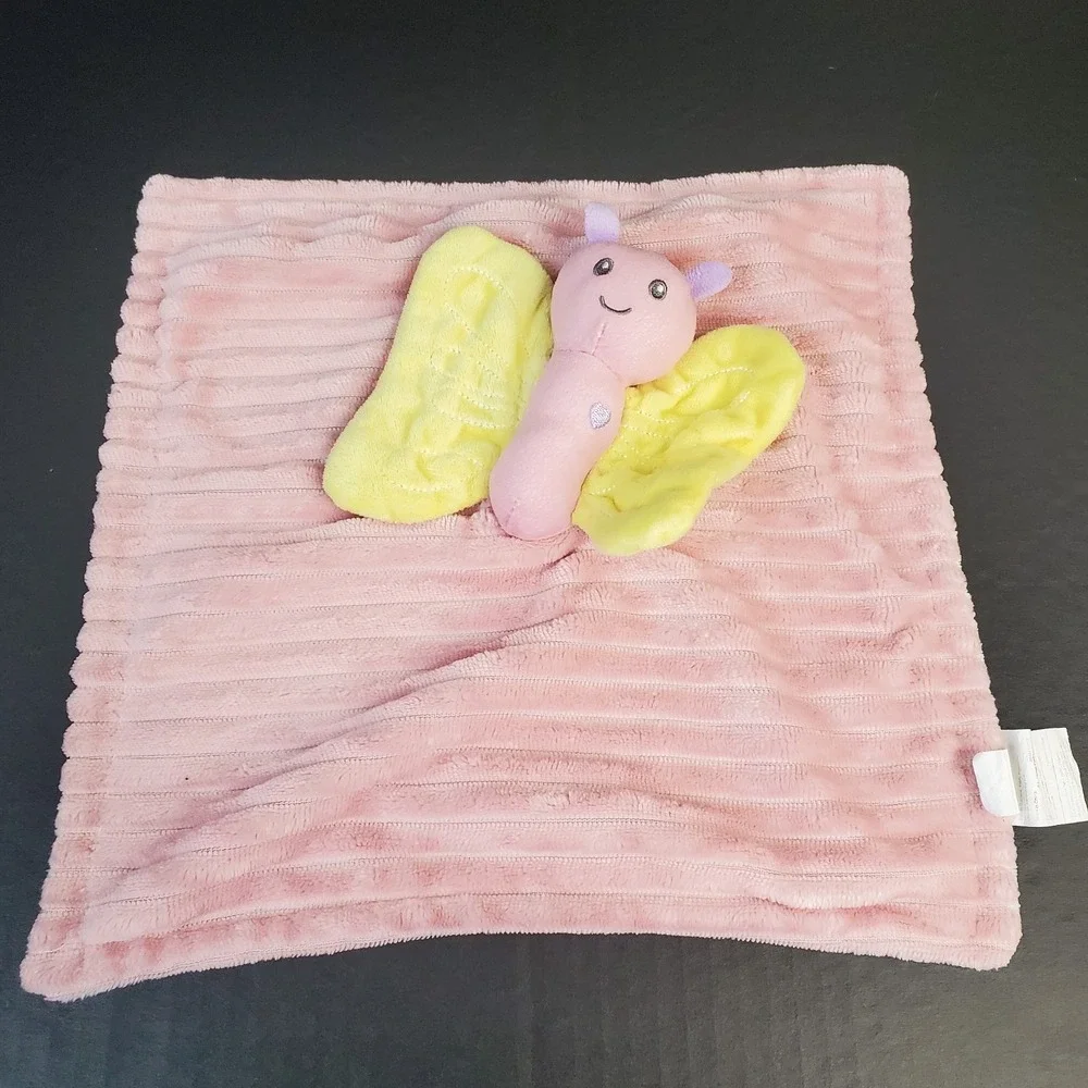 S.L. Home Fashion Pink Butterfly‎ Lovey Ribbed 11